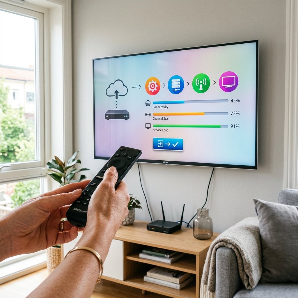 Installation abonnement IPTV sur Smart TV Samsung LG